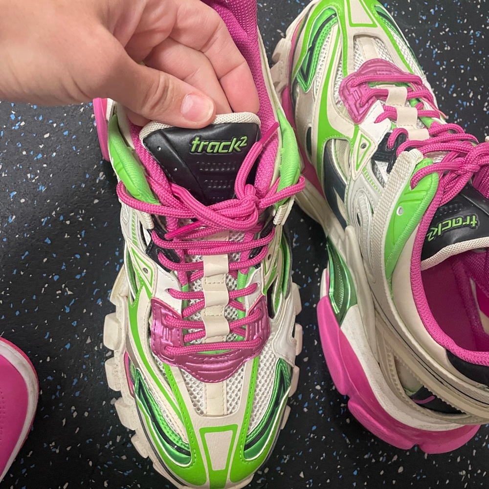 Balenciaga Multicolor Chunky Sneakers - Picture 2 of 6
